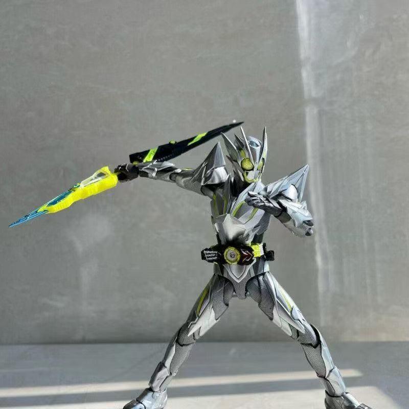 Kamen Rider Zero-one Metal Grasshopper Shf Actionfigur Modell Spielzeug Mit Ständer Für Sammler