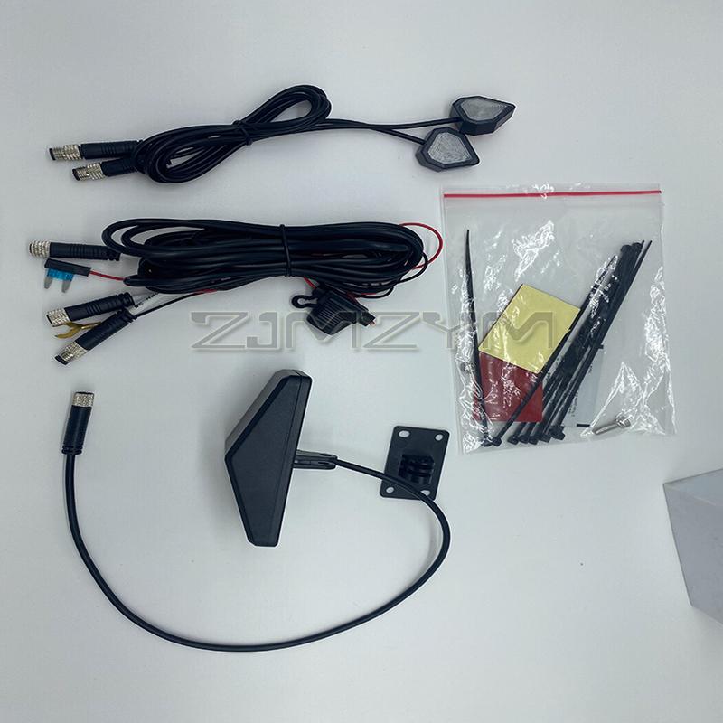 Motorcycle 15m Blind Spot Monitoring With 24G Millimeter Wave Radar For Lane Change And Lane Change Assistance BSD Locomotive