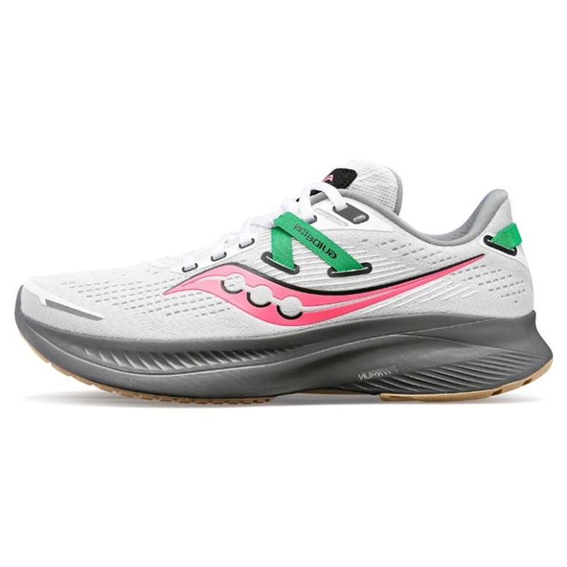 

saucony Women s Guide 16 White Pink Gravel Saucony S10810-85 39