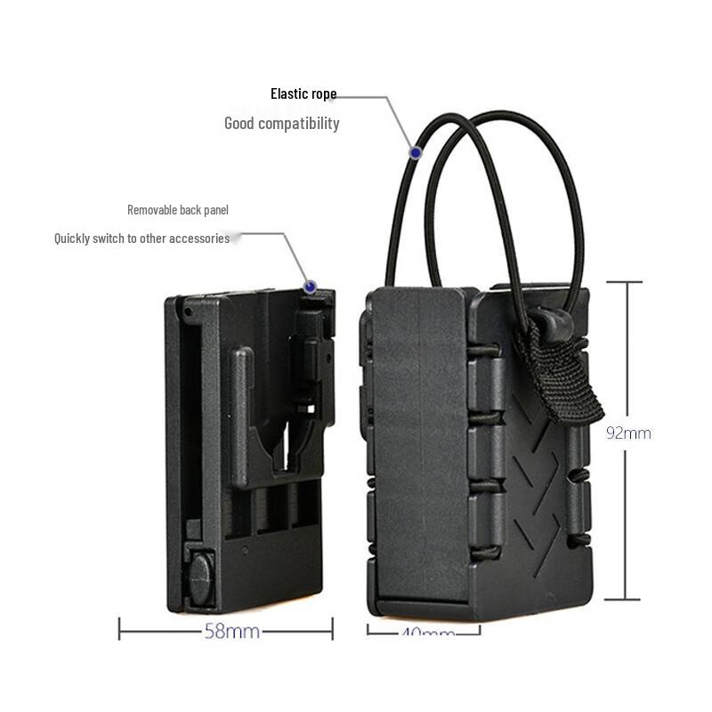 Rotating Side-Opening Walkie-Talkie Holster