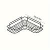 Corner Shower Caddy, Bathroom, Kitchen, Laundry Room, Organisers and Storage, Rustproof Metal, Wall-Mounted, Shower Organiser