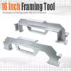 Center Stud Layout Wall Stud Framing Tool 12-16 Inch Stud Frame Spacing Tool  Framing Tool