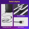 24-34 Inch Game Atmosphere Decorative Lamp Color Real-Time Sync LED Computer Monitor Screen Ambient Backlight Strip Light