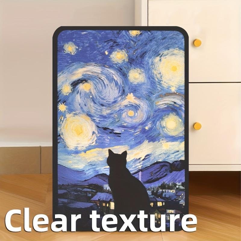 1PC Cat Scratching Board, Pet Toys, Wear-resistant Anti-fall Wall Sticker, Cat Scratching Board, Wall Wall Sticker Protection