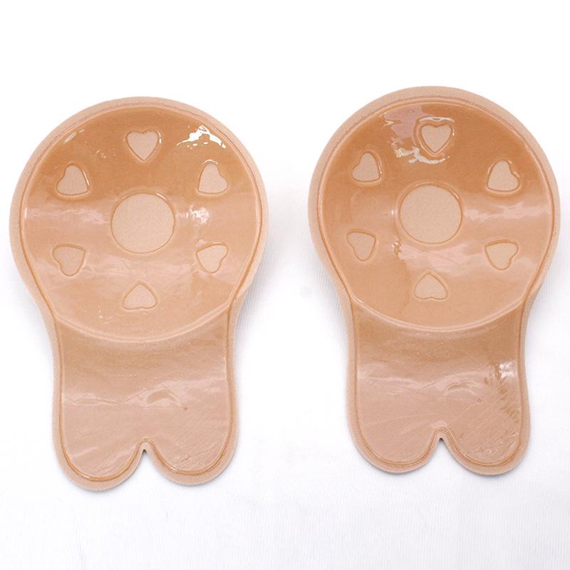 Brustwarzenabdeckungen mit Hasenohren aus dünnem Stoff für große Brüste – Anti-Hängen, Anti-Aussehen, unsichtbare und stützende BH-Aufkleber.