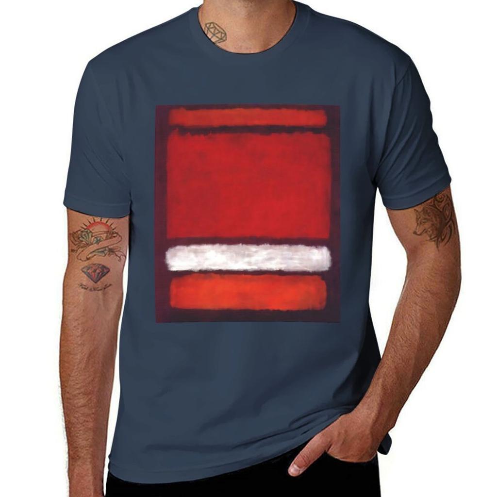 Mark Rothko Tshirt Urban Casual Loose Fit Tee