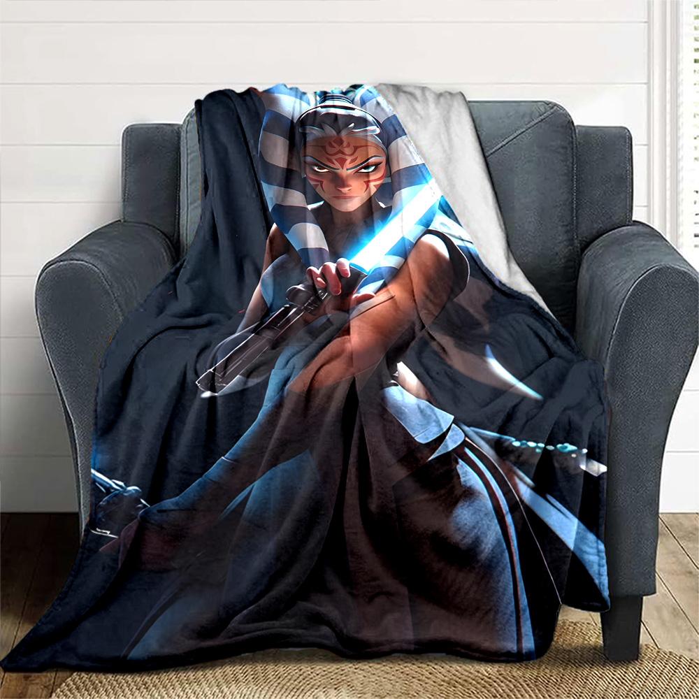 Star Wars Blanket Soft Cozy Great for Office Chair Bed Chair for All Occasions Digital Print Birthday Christmas Gift Blanket