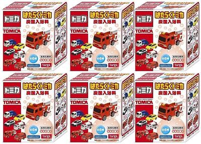 Av Working Tomica Kolsyrad Badladdning Liten Tomica Bonus Ingår Persikodoft [Set 6]