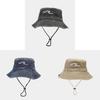 Vintage Cotton Fisherman Hat With Wide Brim Sun Protection For Outdoor Camping And Casual Wear