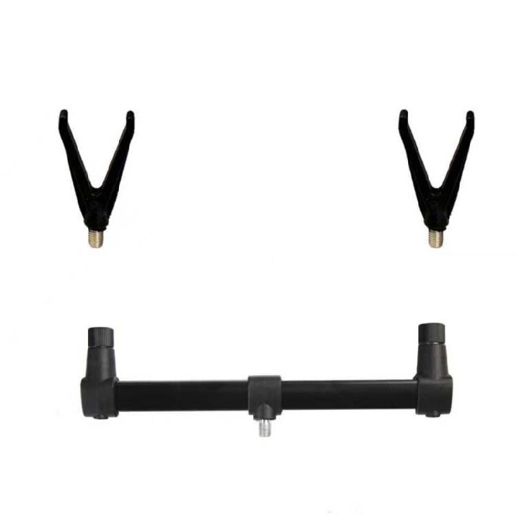Rotating Double Position Fishing Poles Base Holder High Strength Aluminum Ergonomic Clamps System For Enthusiasts