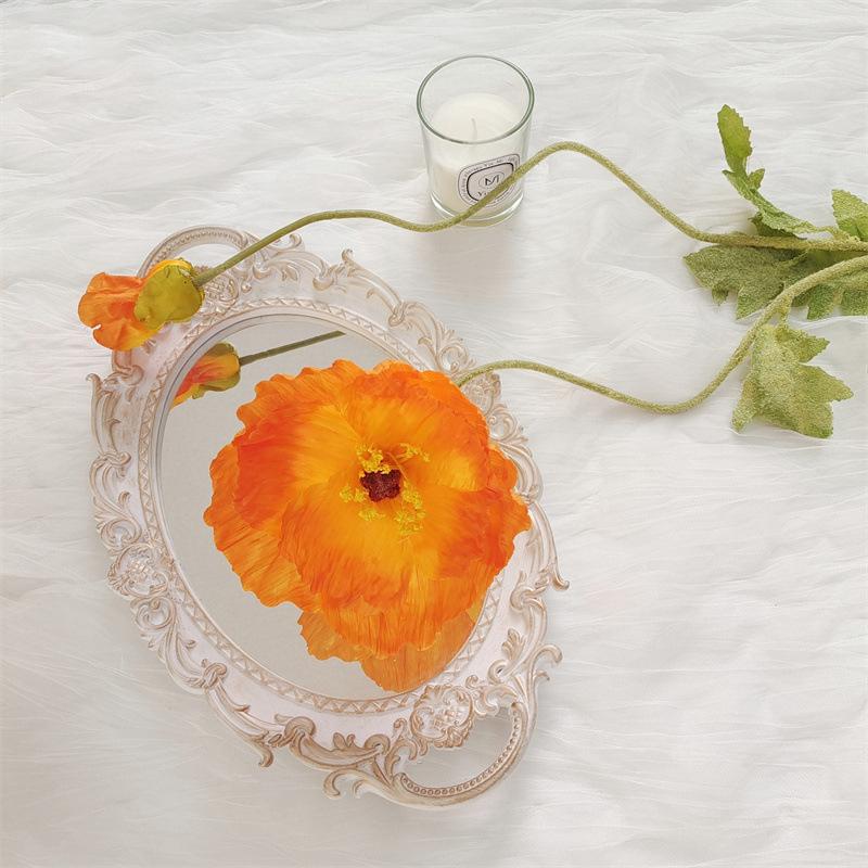 105CM Large Poppy Floral Artificial Flowers Yu Beauty Fake Flower for Wedding Party Bouquet Decor Home Room Vase Flower Supplies