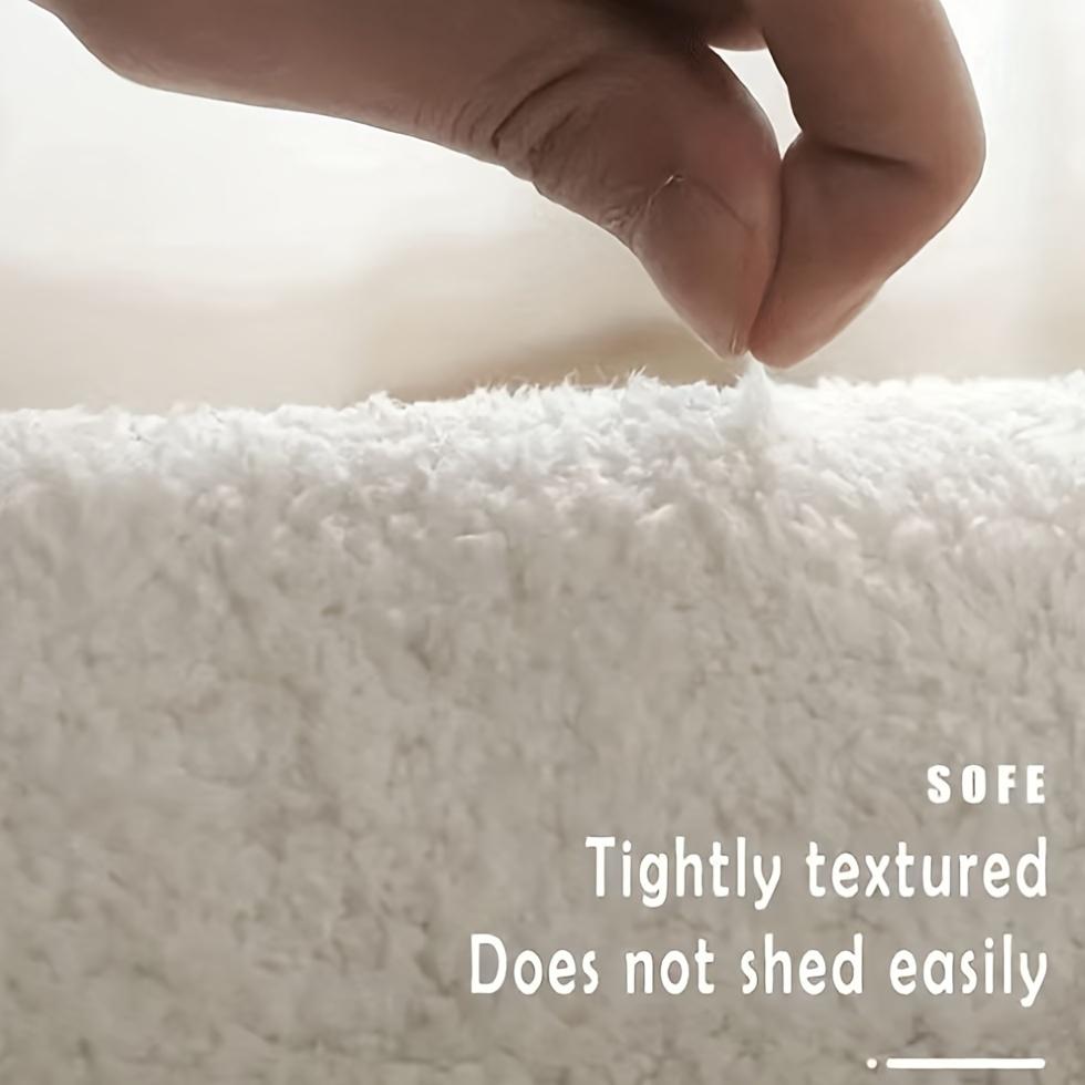 Cartoon Bedroom Carpet Long Strip Plush Floor Mat Living Room Sofa Coffee Table Non-slip Foot Mat