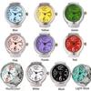 Men Women Creative Round Elastic Quartz Finger Watch  Ring Fashion Couple Watch for Lovers