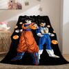 1 pièce Couverture en Flanelle avec Impression Son Goku, Haute qualité Toutes Saisons, Décoration de Maison, Chaleur et Confort, Parfait pour les Cadeaux de Noël