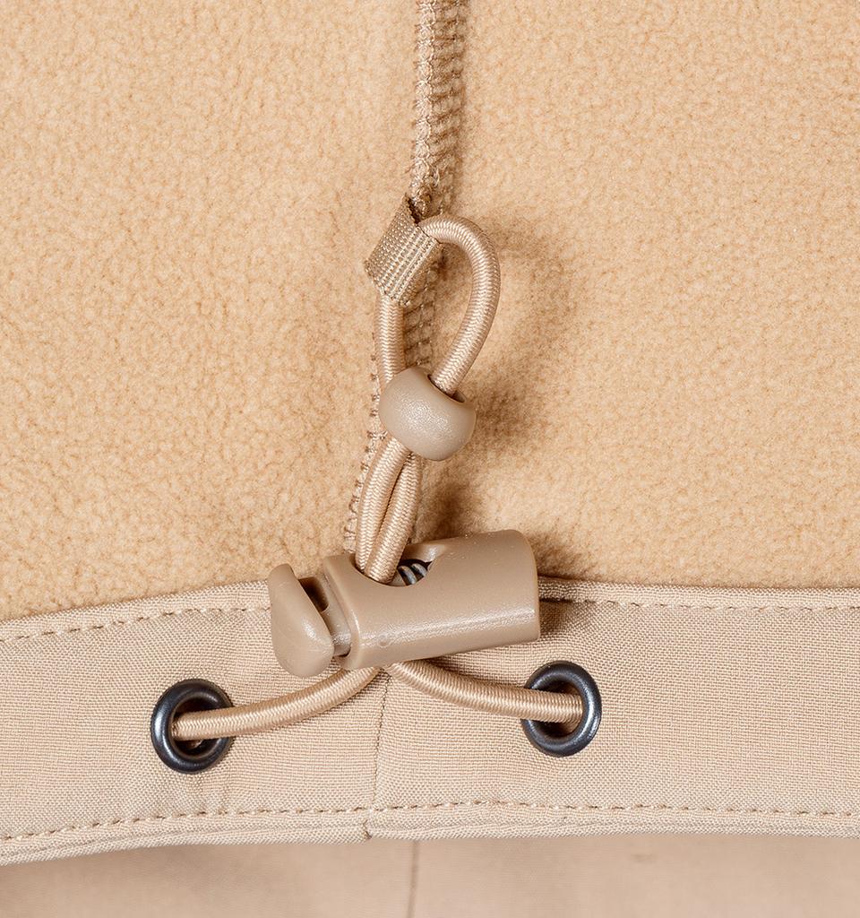 OUTDOOR softshell sweatshirt, beige, size L