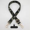Retro Leopard Print Mobile Phone Bag Lanyard Adjustable Length Crossbody Neck Rope Anti-drop Universal Luggage Shoulder Strap