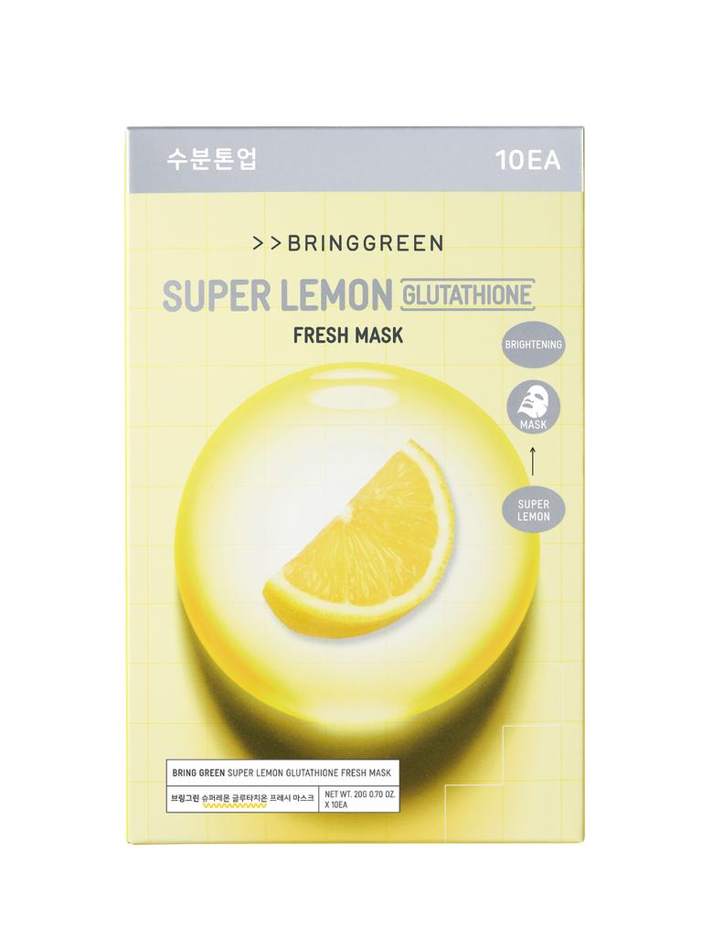 Bring Green Fresh Mask 10-sheet promotion, 5 types