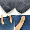 Used HERMES AmedabaHandbag Cotton canvas Women