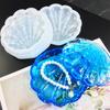 Seashell Resin Box Molds with Lids,3D Jar Silicone Mold,Trinket Storage Container Box Mold for Resin Casting Home Decor