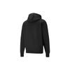 Puma Large Logo Print Casual Hoodie With Drawstring Men Hoodie Black 534408-01