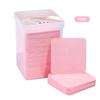 200pcs/1box Lint-free Nail Polish Remover Cotton Wipes UV Glue Tip Remover Cleaning Paper Pad Nail Polish Art Cleaning Nail Tools