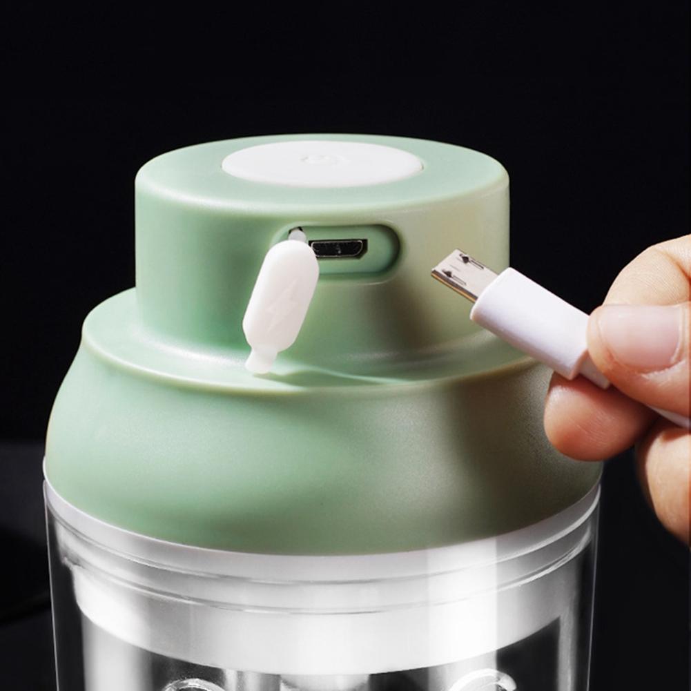 T02C!Mini USB Wireless Electric Garlic Masher Press Mincer Vegetable Chili Meat Grinder Food Chopper Kitchen Tools