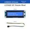 Weixue LCD1602 Adjustable Backlight Character Display, 3.3V/5V Compatible