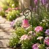 Sweet Flower Pick Stand Fairy Garden Decor Creative Flower Inserts  Outdoor