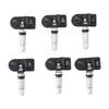 Tire Pressure Monitoring System, Solar Tire Pressure Monitor with 6 Internal Sensors, Ambient Light, Real time Display
