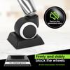 6/12Pcs Chair Wheel Stopper Rubber Non Slip Furniture Pad Hardwood Floor Protectors Anti Vibration Caster Cup for Home Office