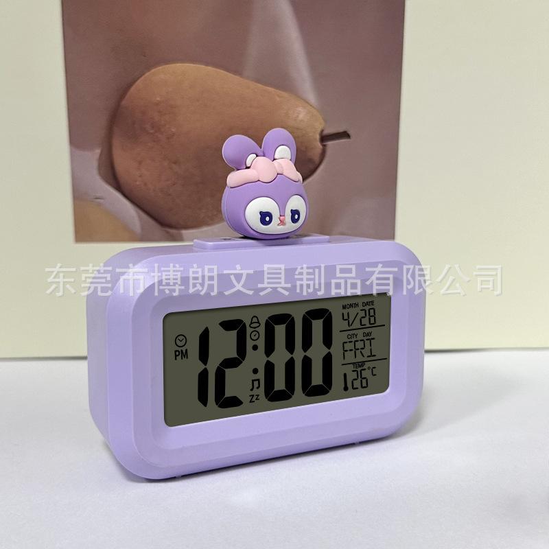 Alarm Clock Mini Electronic Clock for Students New Learning Table Children's and Girls' Dormitory Desktop Countdown Timer