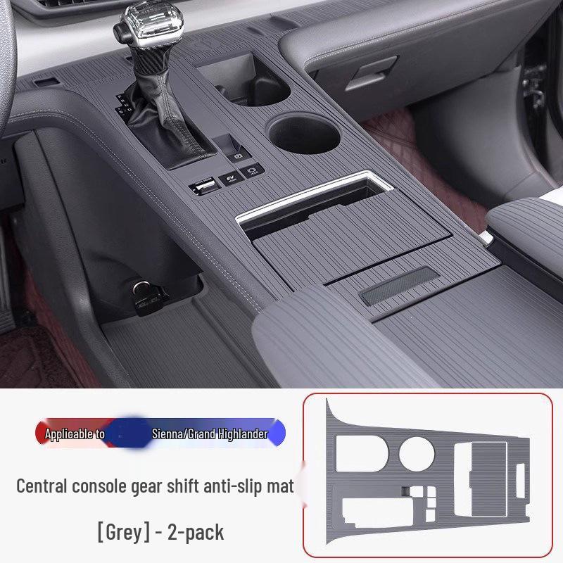 Toyota Sienna Center Console Silicone Anti-Slip Dashboard Mat
