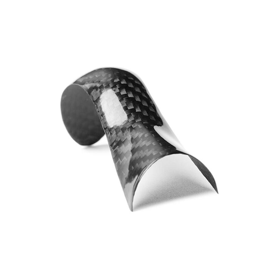 Real Carbon Fiber Inner Gear Shift Knob Cover Trim For Infiniti Q50 Q60 2014-19