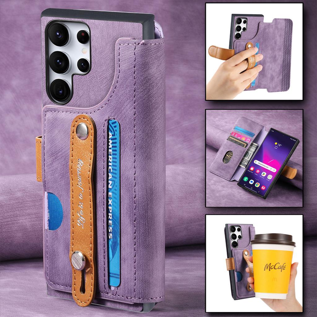 Ultimate Shockproof Wallet Case for Samsung A13/A14/A15/A17...S21/S22/S23...| Card Holder + Stand + RFID Protection