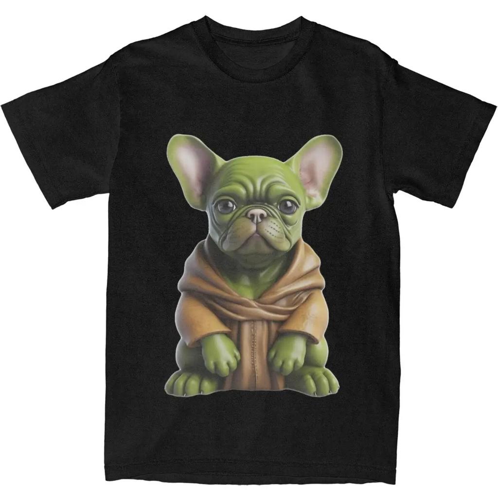 Parody Frenchie French Bulldog Men Women T Shirt Cute Puppy Dog Accessories Awesome Tee Shirt T-Shirt  Clothes