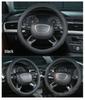 Non-slip Breathable Massage Car Steering Wheel Cover for All Seasons