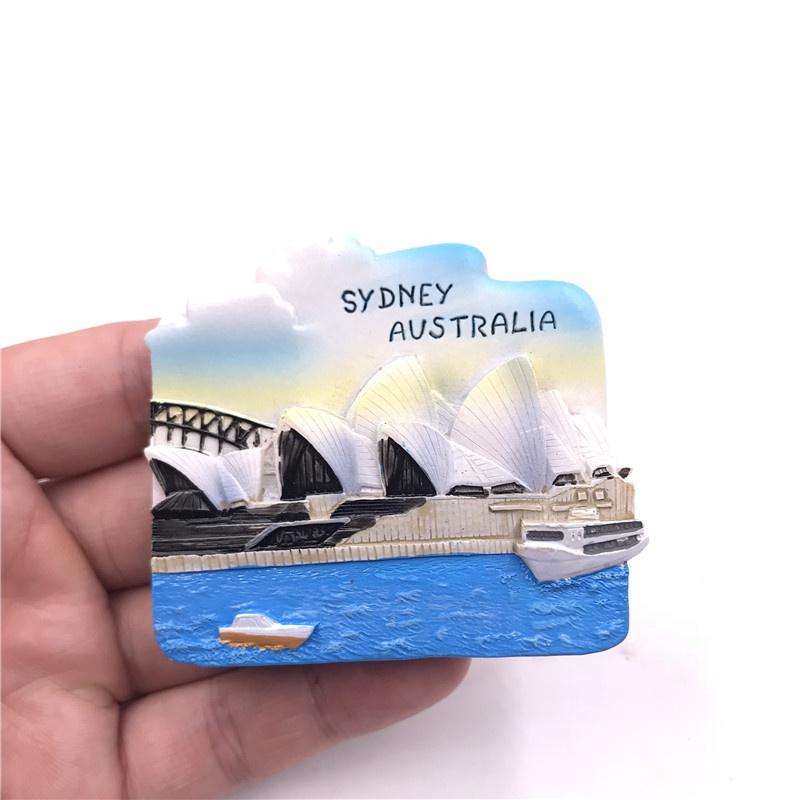 Australia Sydney Melbourne Fridge Magnets Tourist Souvenir Magnetic Refrigerator Sticker Home Decor Gifts