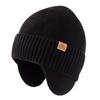 Large Size Knit Hat with Merino Wool Knit Ski Snowboard Makes Face Look Keeps You [TOP-EX] Men's Earmuffs, Hat, Cap, Hat, Hat, Smaller, Warm, Autumn,