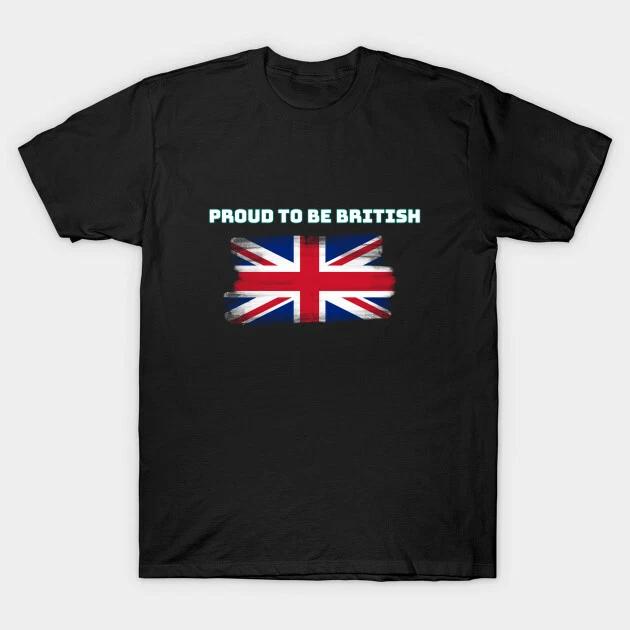 

proud to be British T Shirt For Joke Birthday Funny Motorcycle Motorbike England S