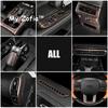 For GWM HAVAL H7 2025 2026 Car ABS Peach Wood Grain Gear Shift Box Panel Cover Case Trim Frame Stickers Decoration Accessories