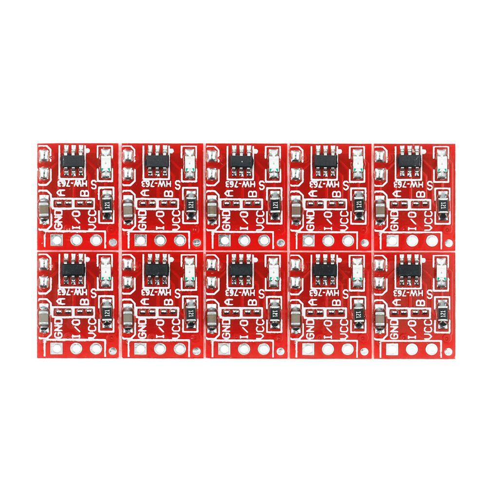 Montieren Sie das Touch-Tastenmodul des kapazitiven Schalters TTP223 mit selbstsperrendem 2,5-5,5 V