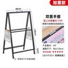 Heavy-Duty Double-Sided Portable Poster Stand