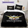 Set Biancheria da Letto 3 Pezzi Mecha Gundam Anime Robot Stampato Copripiumino Con Federe Per Camera da Letto dei Ragazzi