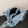 Denim Rucksack Damen Rucksack mit großer Kapazität
