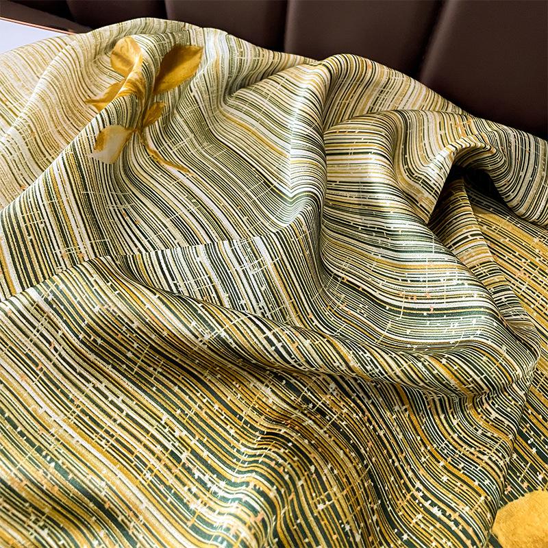 Hedvábný pocit Dlouhý šátek pro ženy Velké šátky na šátek a