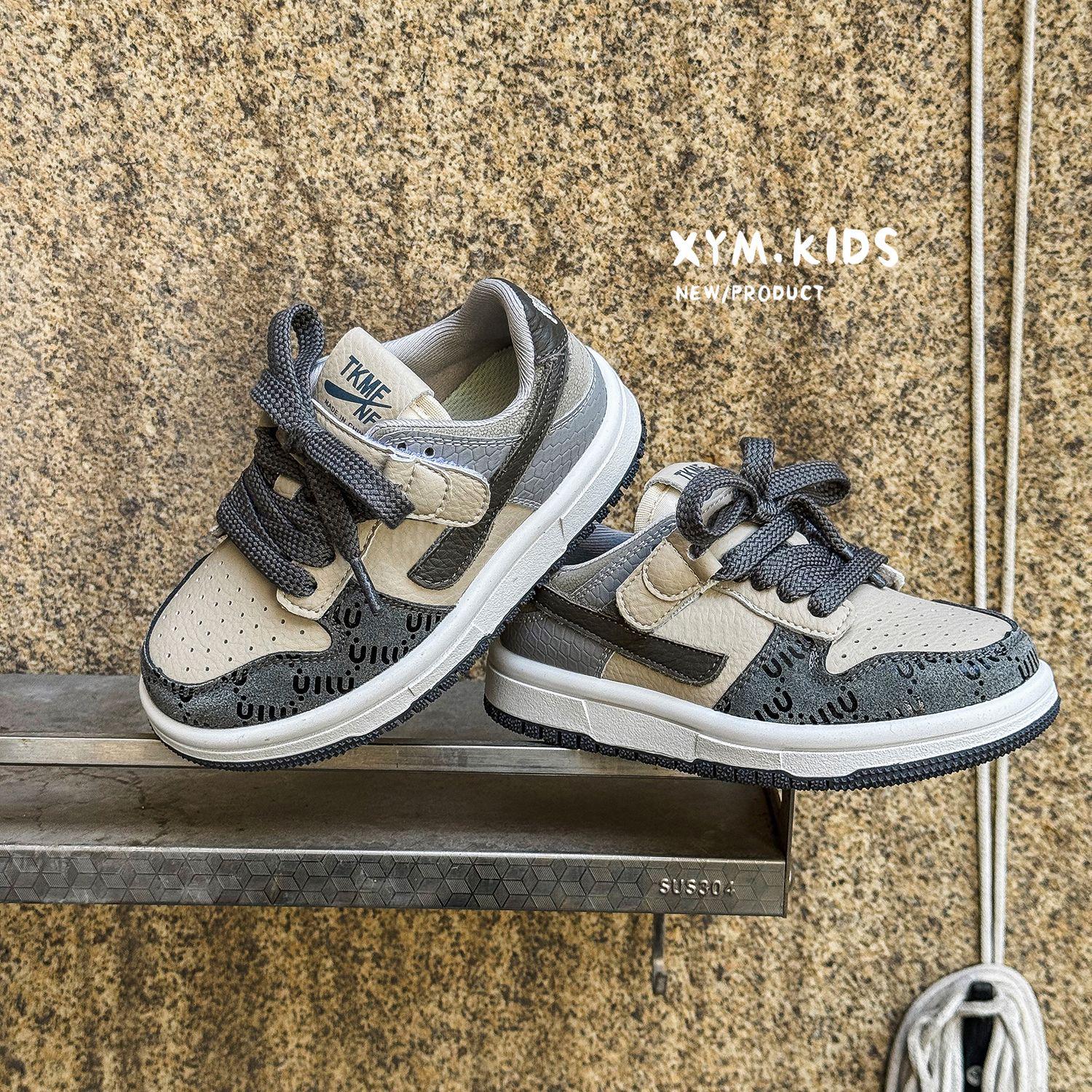 

Універсальні низькі кросівки AJ для дітей, весна 2026 30 сірий колір