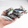 Marine Animal Fish Model Toy: Salmon, Largemouth Bass & Tuna for Aquarium Decoration