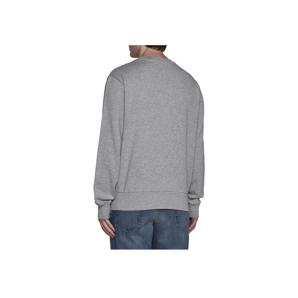 Polo Ralph Lauren Ss24 Logo Embroidered Crew Neck Long Sleeve Sweatshirt Men Sweatshirt Light-Gray 710916689-007