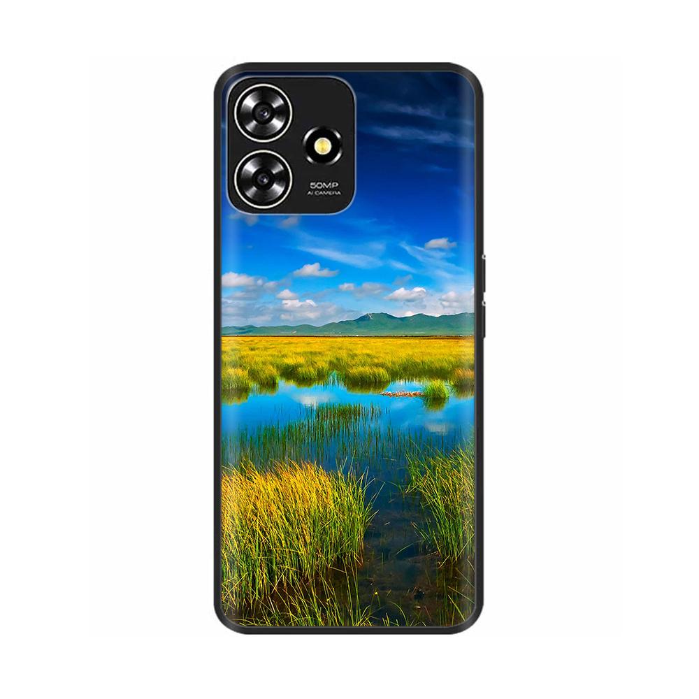 Für ZTE Blade A73 4G Hülle Weiches Silikon Niedliche Herz-Maus Abdeckung Für ZTE Blade A73 Hülle A 73 Stoßfänger Handyhüllen 6,6 Zoll Fundas