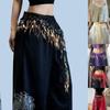 Adjustable Jazz Dance Scarf Triangular Scarf Y2K Belt Sequin Waistband  Dance Performance